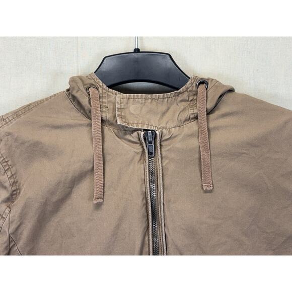 21 Men Brown Utility Worker wear Jacket All American Brand Size L - Picture 4 of 16